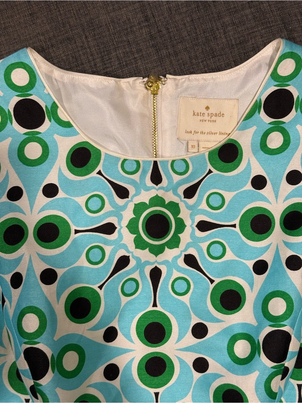 Kate Spade Miriam Solar Print Sheath Dress - Picture 5 of 9